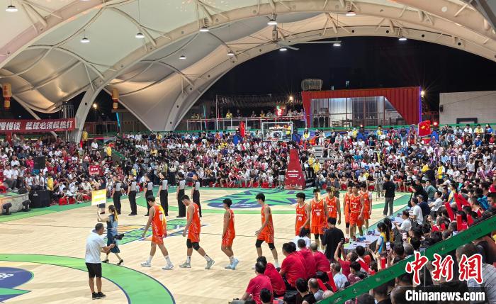 2024年中山青岗体育公园高校篮球邀请赛开幕：七