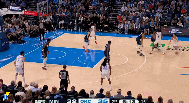 雷霆下半场逆转森林狼 亚历山大砍20+10引领胜利